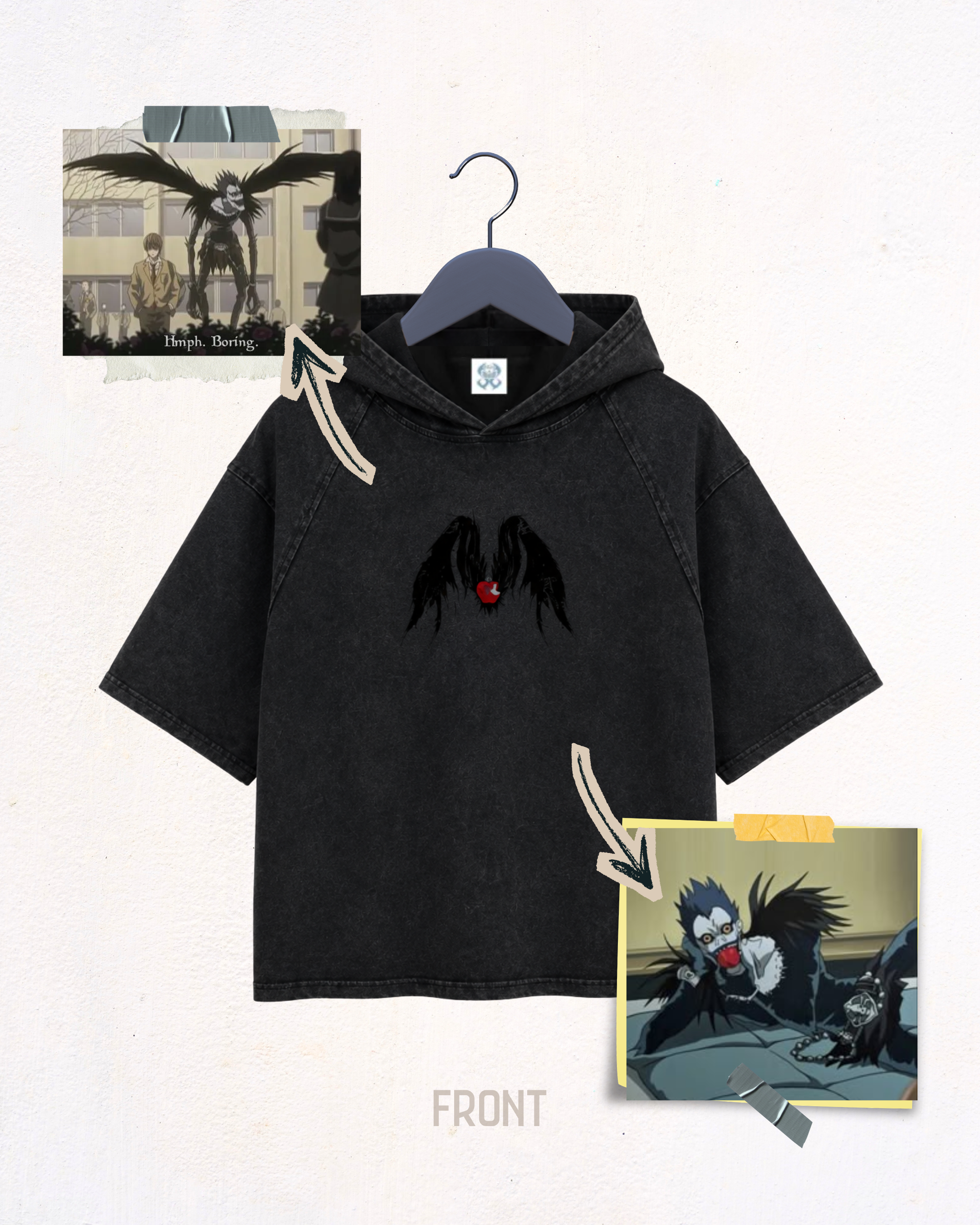 Death Metal Tour Hooded Tee ODMPOD