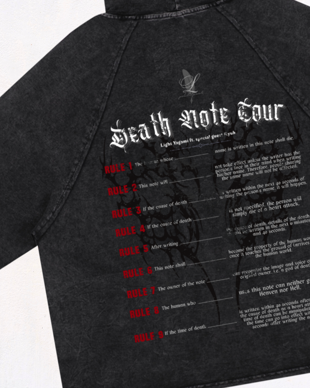 Death Metal Tour Hooded Tee ODMPOD