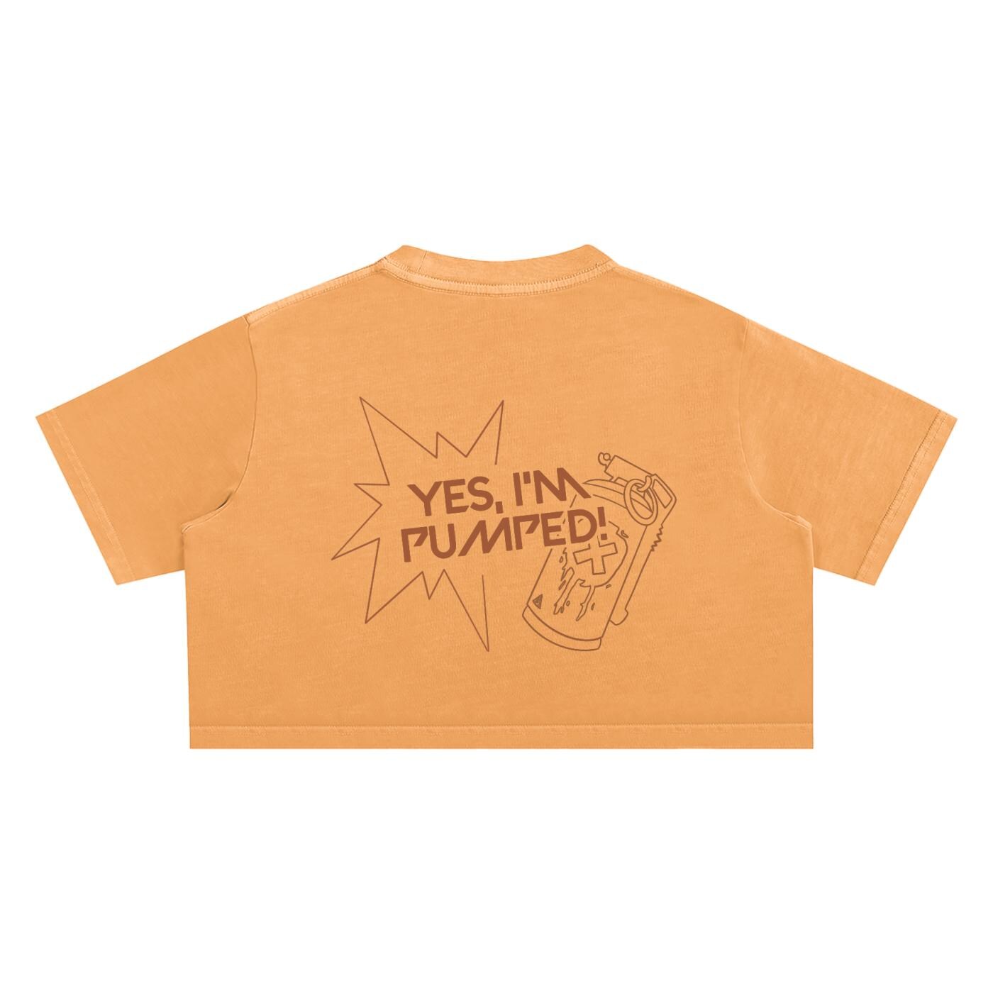 “Pumped Up" Crop Top My Store