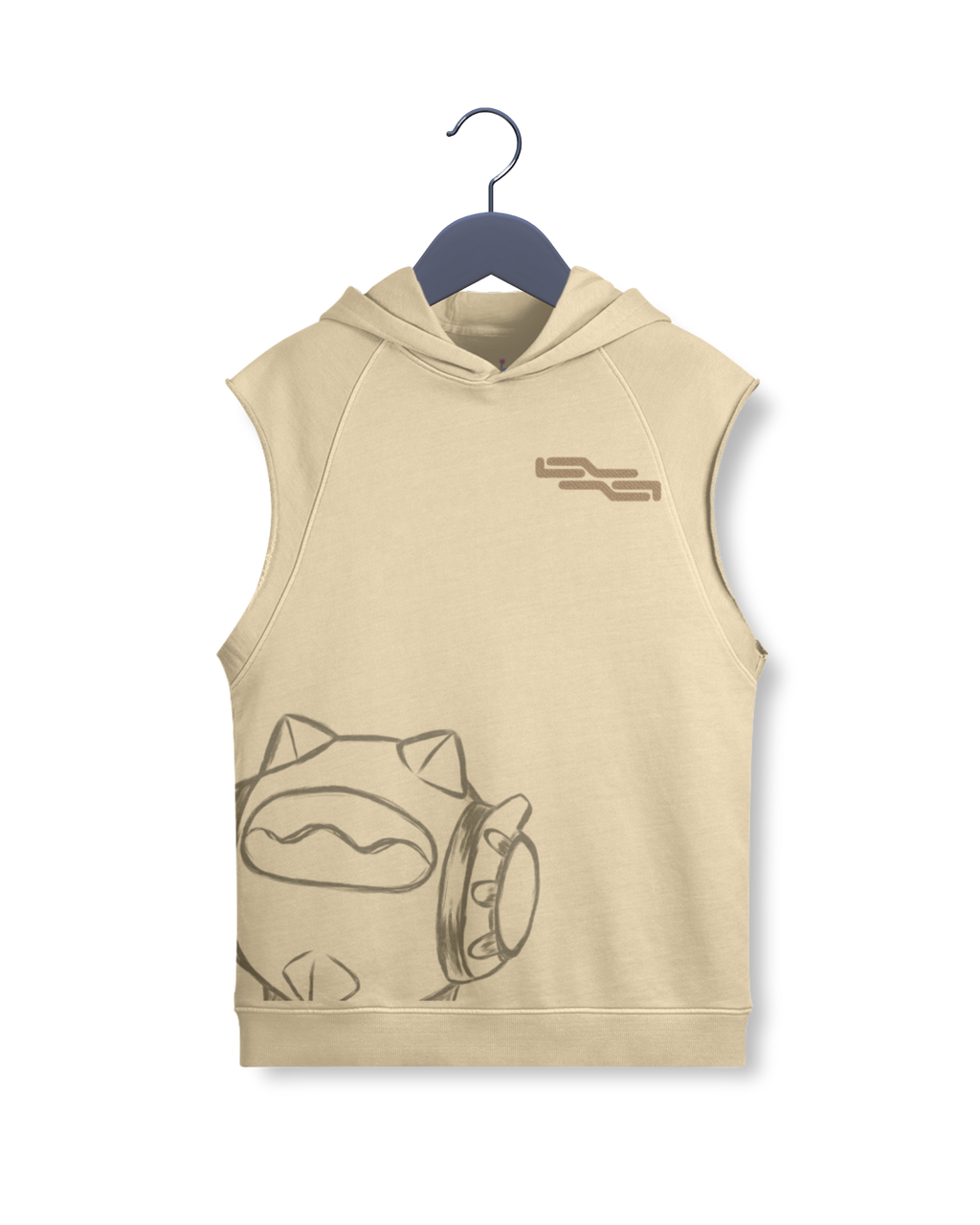 MIX-it Sleeveless Hoodie PODpartner