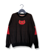 Knitted Night-O-Kitty Sweater My Store