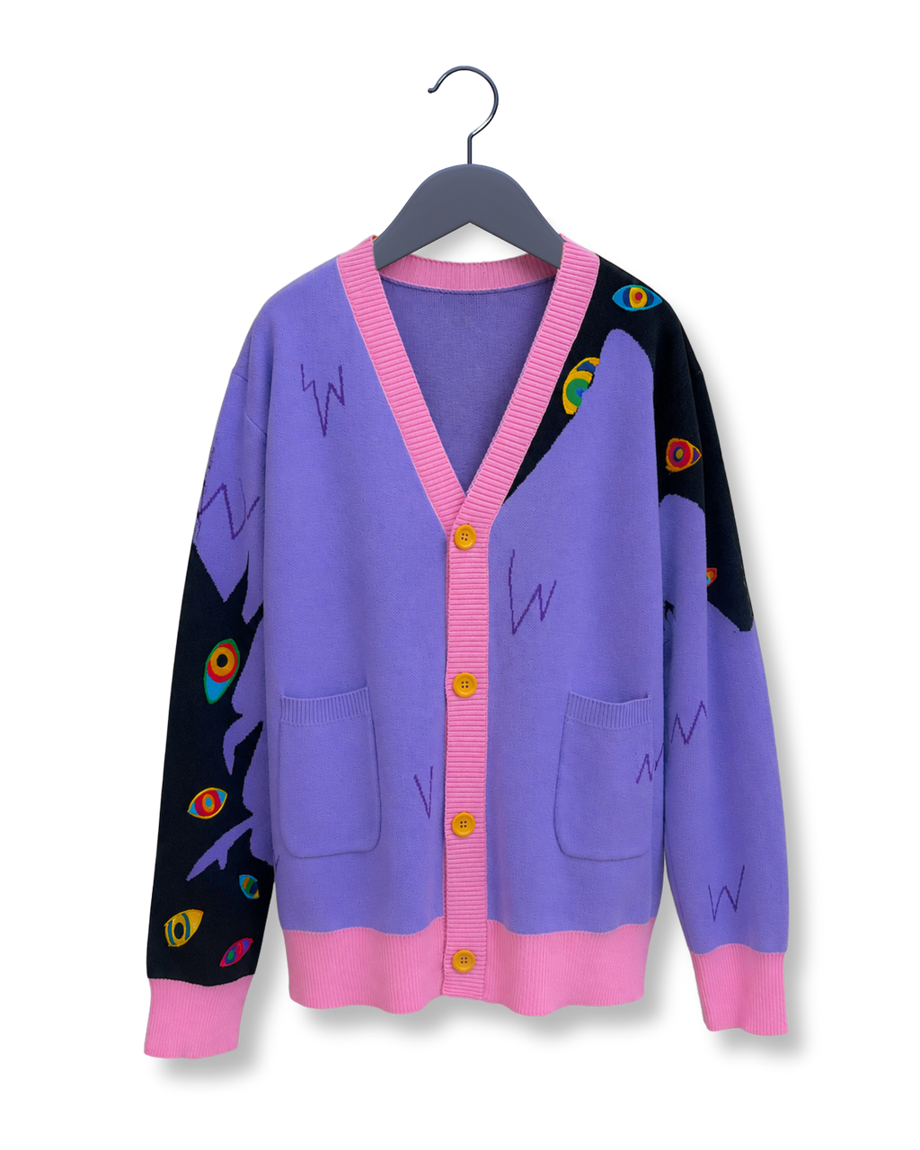 PREORDER: Jaxtract Cardigan SCREENZ STITCH