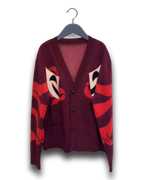 PREORDER: Stage Face Cardigan SCREENZ STITCH