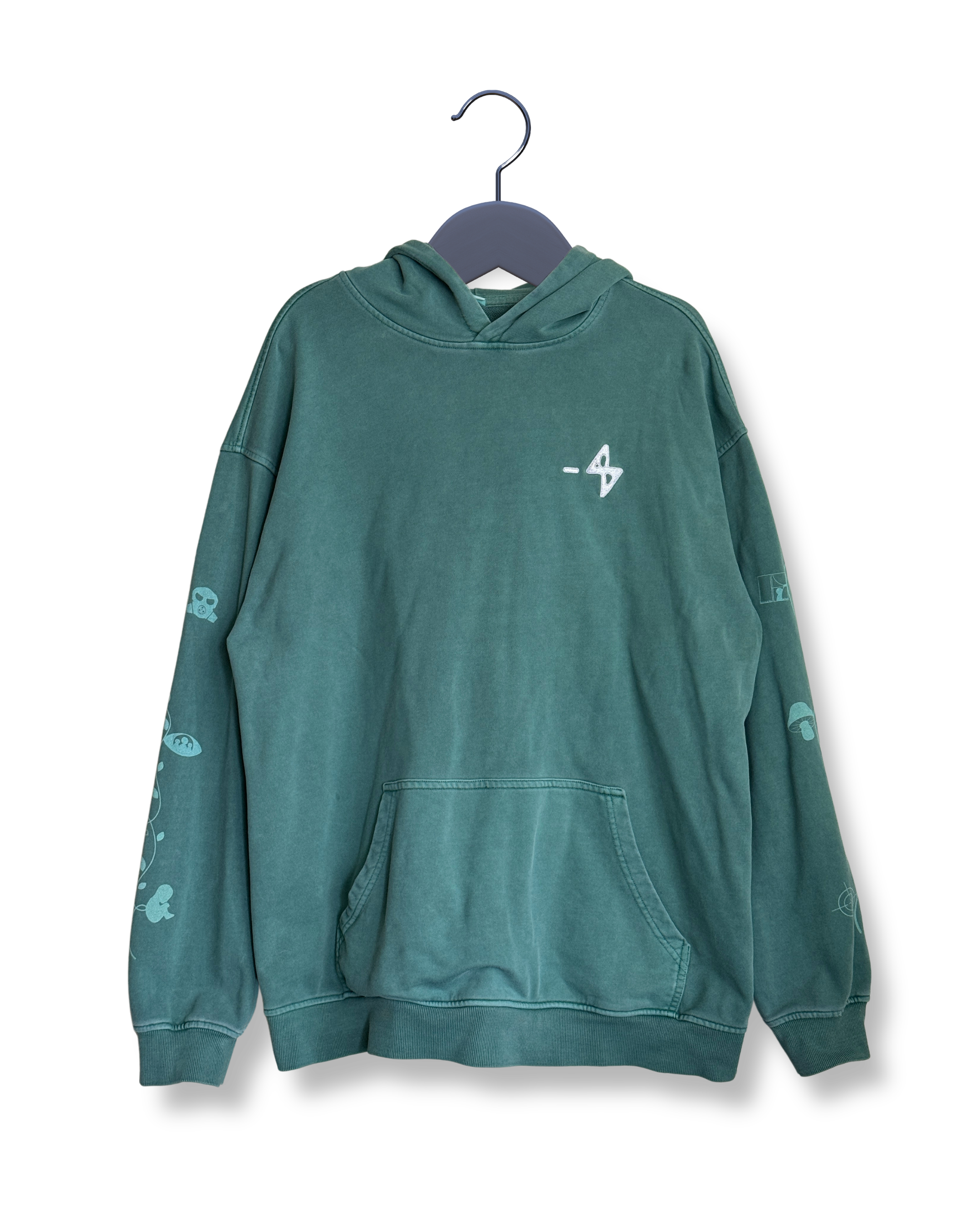 The 12 Ends Oversized Hoodie | “Not a Human” Edition Horror Games SUBTLE SCREENZ
