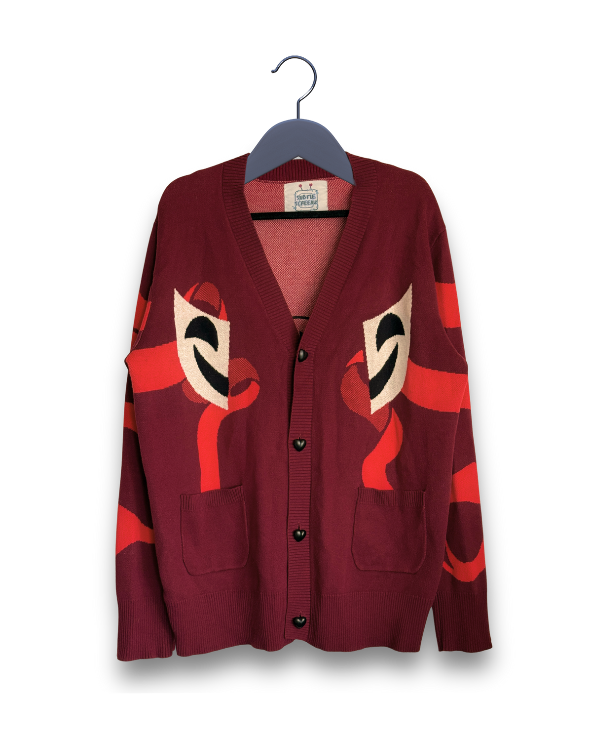 Stage Face Cardigan SCREENZ STITCH