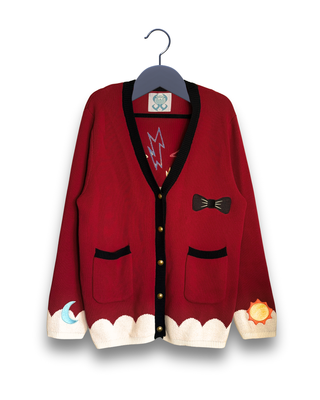 Sma.i.le Bones Cardigan SUBTLE SCREENZ