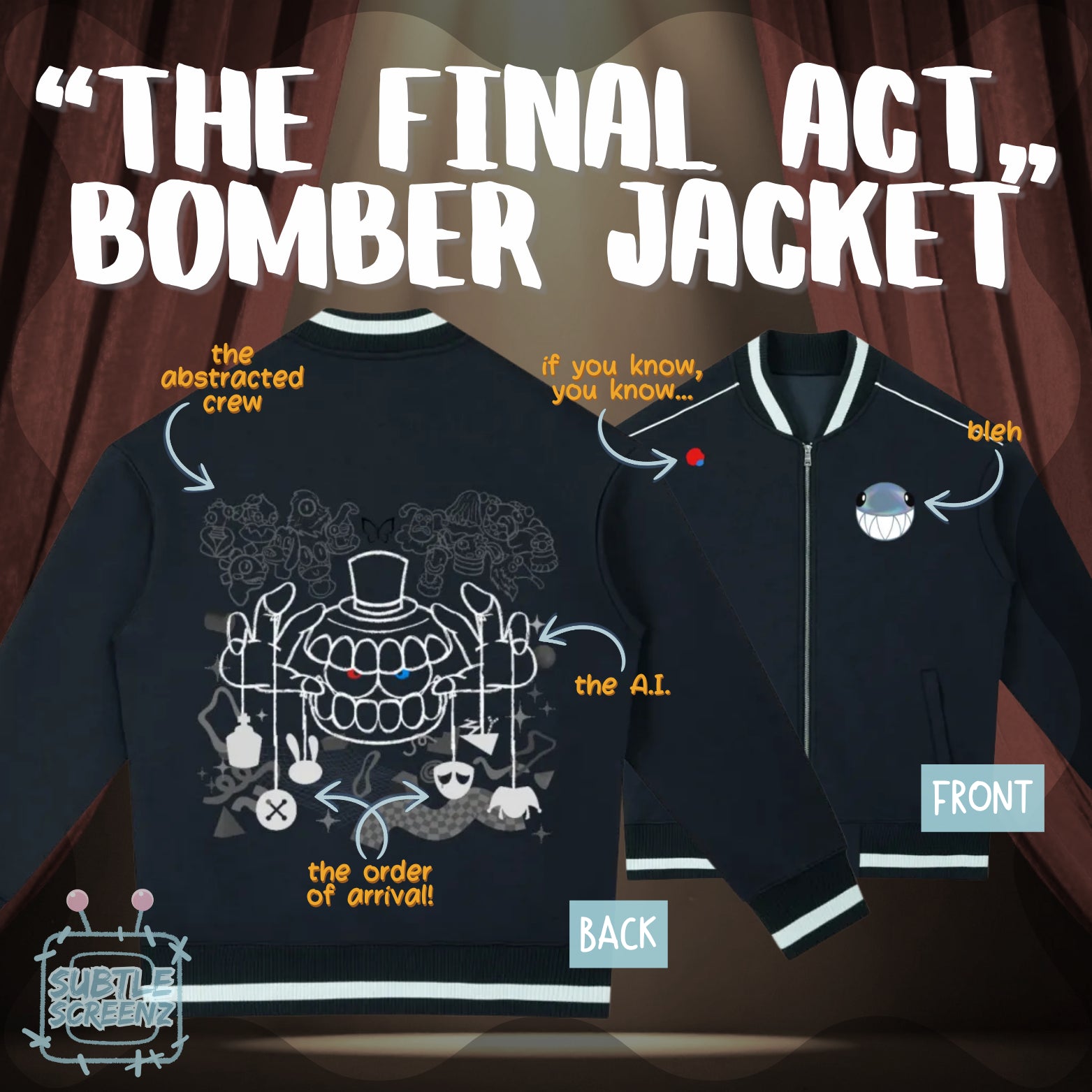 "The Final Act" Bomber Jacket ODMPOD