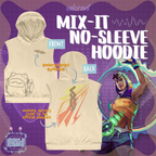 MIX-it Sleeveless Hoodie PODpartner