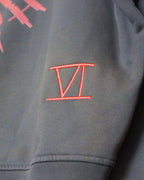 Pit Vightor “Violet Arcane” Distressed Full Zip Hoodie SUBTLE SCREENZ
