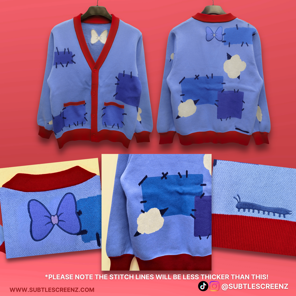 PREORDER: RaggyDoll Cardigan SUBTLE SCREENZ