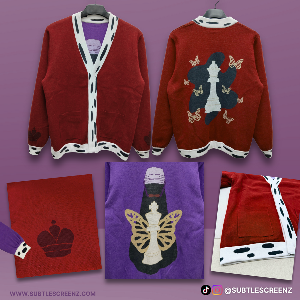 PREORDER: Royal Piece Cardigan SUBTLE SCREENZ