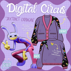 PREORDER: Jaxtract Cardigan SCREENZ STITCH