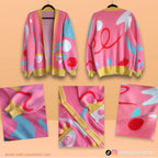 PREORDER: Zoo-Zoo Cardigan SCREENZ STITCH