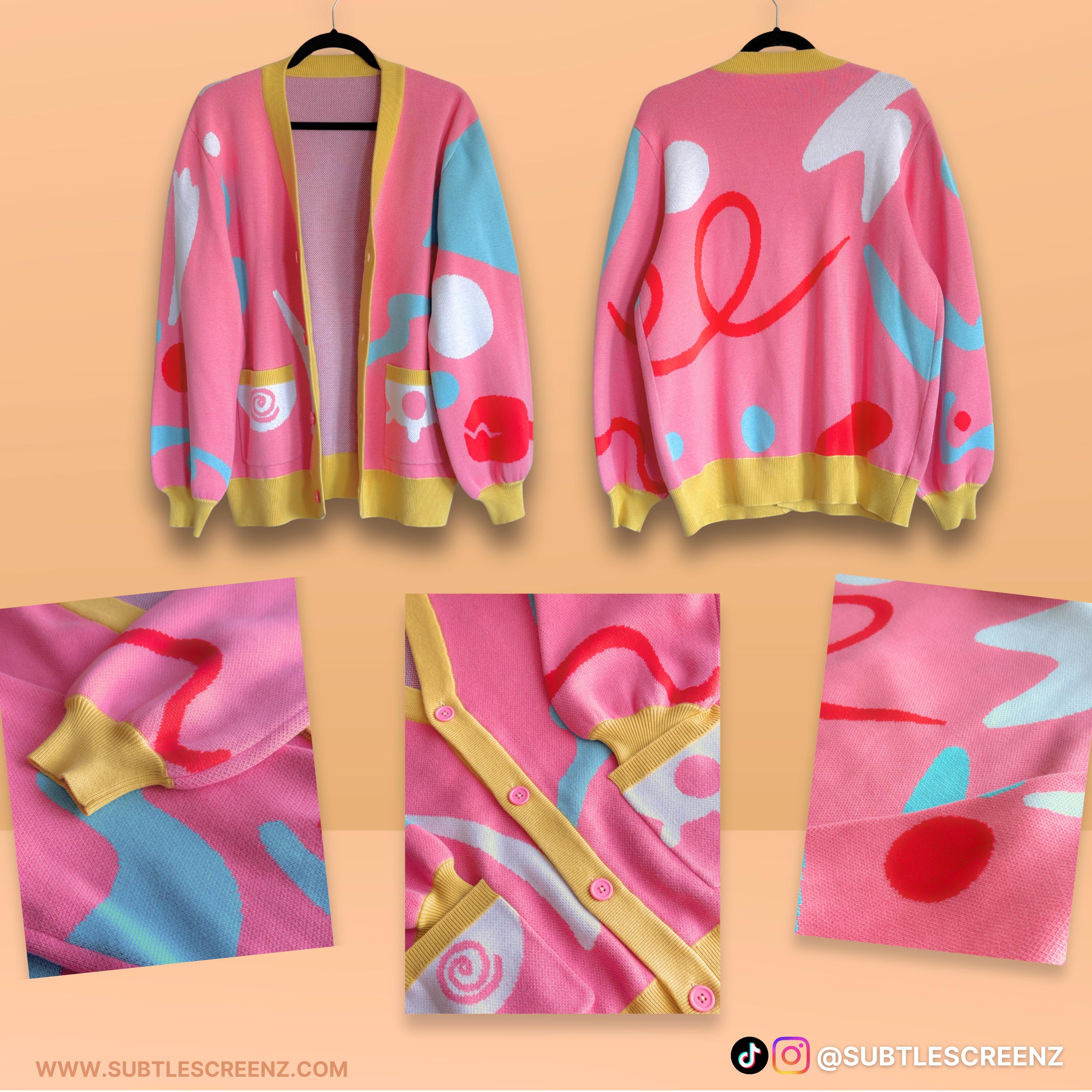 PREORDER: Zoo-Zoo Cardigan SCREENZ STITCH